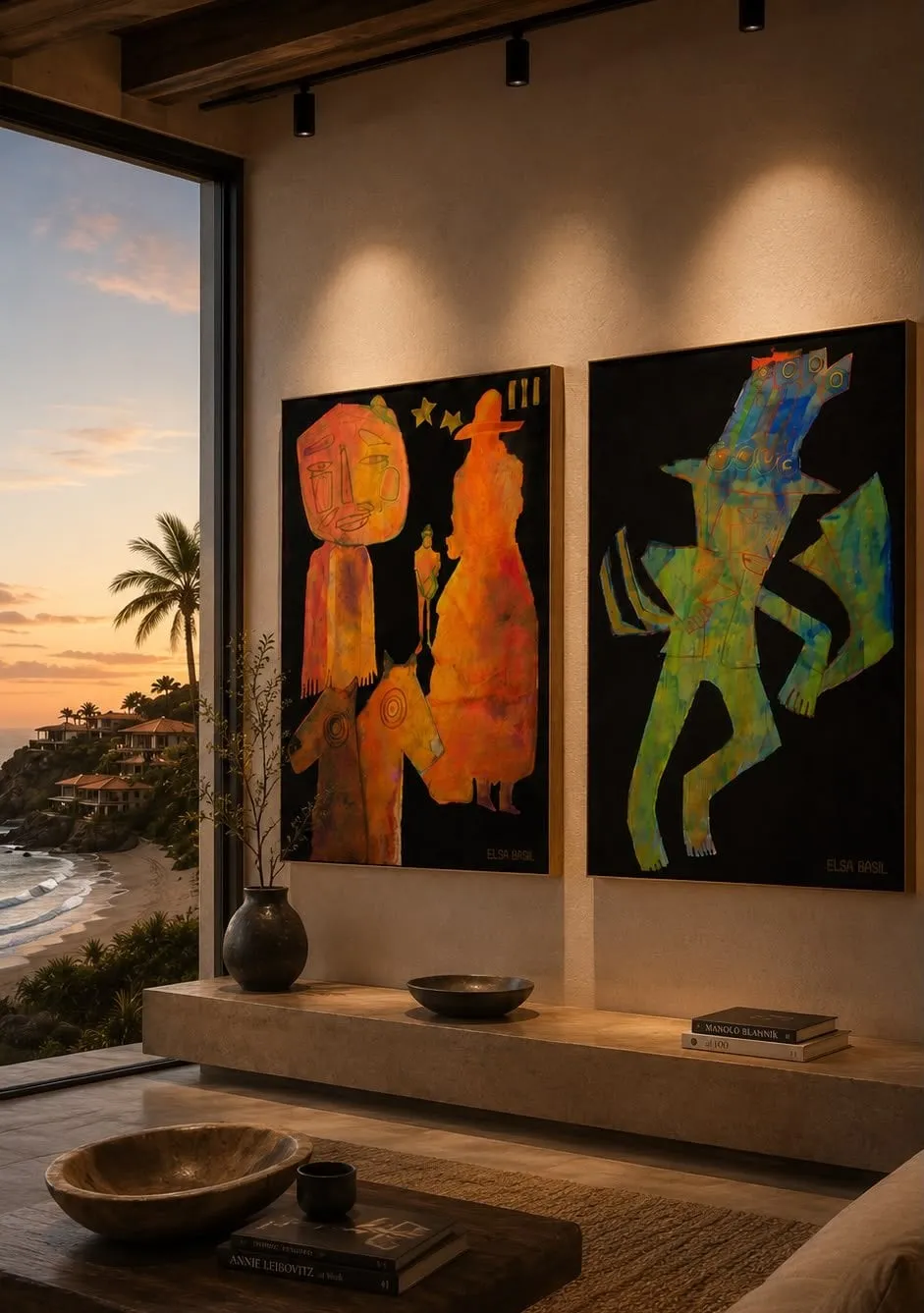 Baile en el Aire shown in an interior space